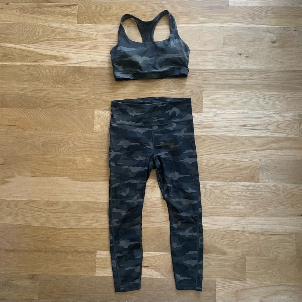 Athleta Camo Set NWOT